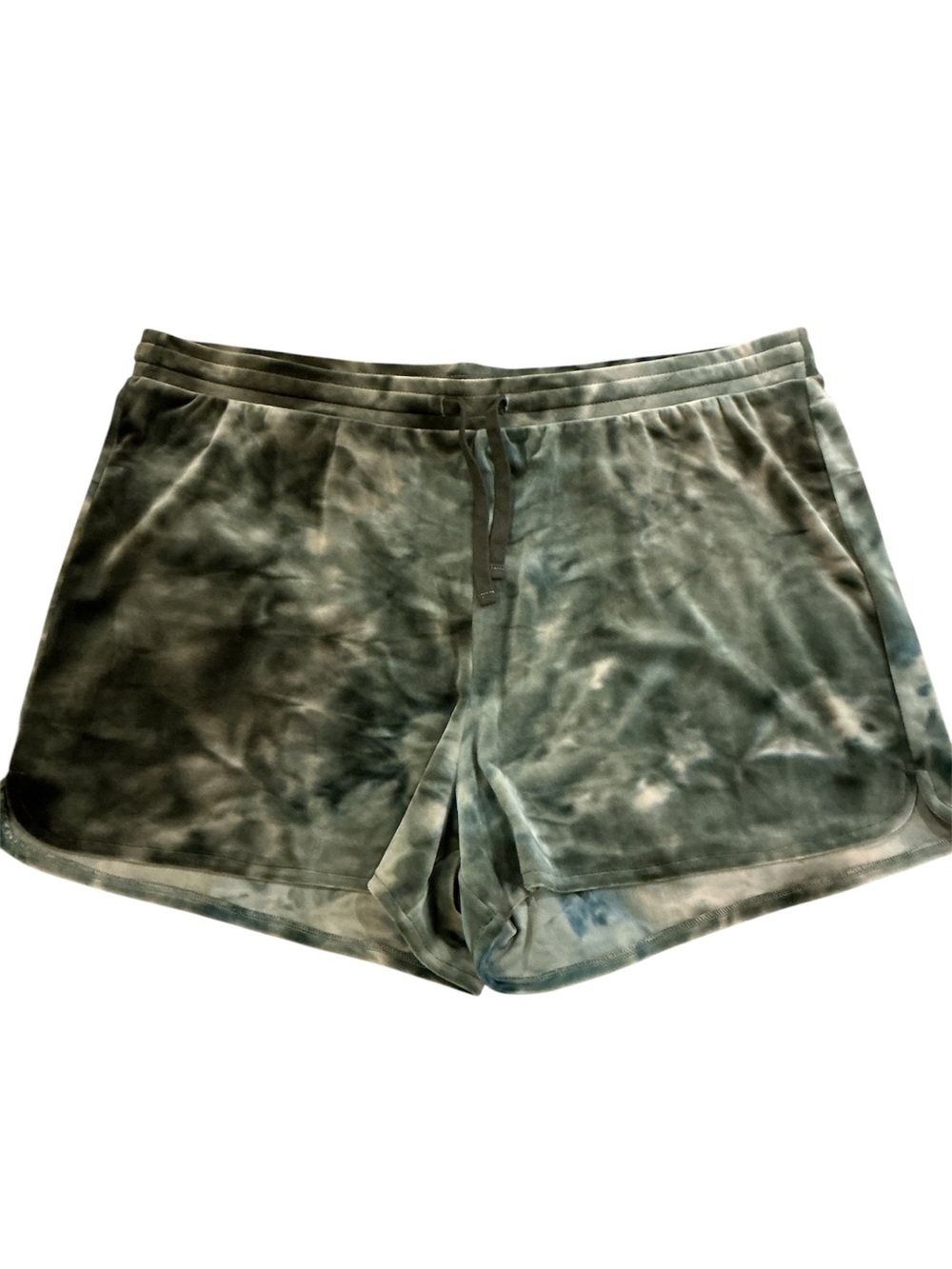 Old Navy Tie-Dye Lounge Shorts in Olive Green 2X Plus NWOT